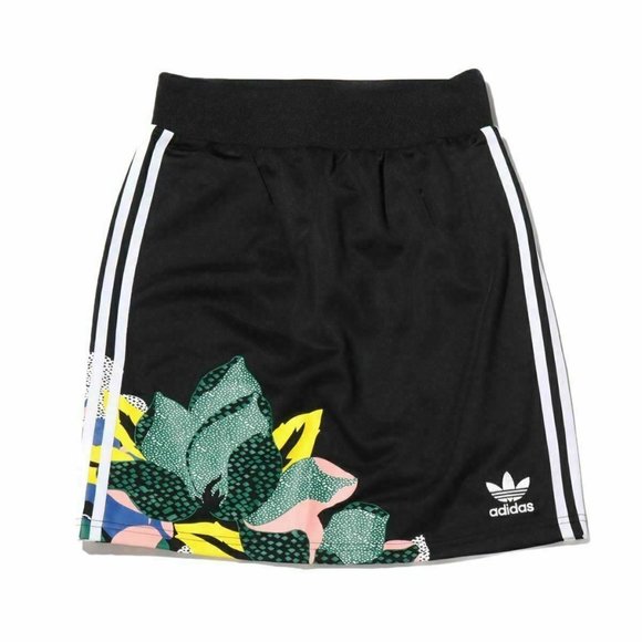 adidas Dresses & Skirts - ADIDAS Originals Floral Graphic PSkirt Athleisure Streetwear Women's size S NWT